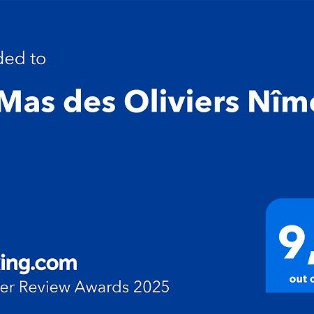 Le Mas Des Oliviers Nimes Ngoại thất bức ảnh